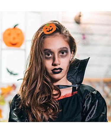 Bat Hair Clips for Women | Halloween Hair Clips for Women - Non-Slip Halloween Hair Clips for Women Funny Pumpkin Claw Clips for Thick Hair Hair Accessories Pochy Orange Pumpkin - Buy Online on GoSupps.com