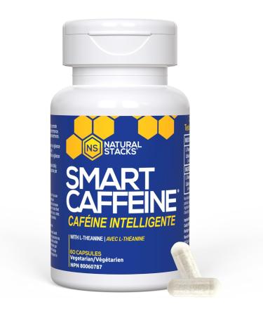 Natural Stacks Smart Caffeine Brain Supplement w/L-Theanine & Natural Caffeine From Green Coffee Beans - 60 Servings (60ct) Helps Enhance Cognitive Performance and Mental Alertness Smart Caffeine 60 count (Pack of 1) - Buy Online on GoSupps.com