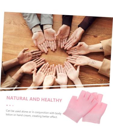 Beavorty 1 Pair Fingerless moisturizing Gloves Cotton Hand Gloves moisturizing Mositurizing Mitten Hydrating Gloves Gel Gloves Moisturizing Gloves Gel Mitten Mittens Hand Torn Cotton Gloves - Buy Online on GoSupps.com