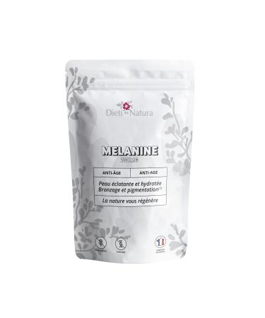 DIETI NATURA - Melanin - Sun Preparer - Radiant & Hydrated Skin - GMO & Gluten Free - Tan Treatment - Made in France - 90 Capsules