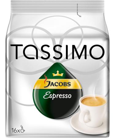 Tassimo Jacobs Espresso 16 T-Discs Espresso 16 Pods - Buy Online on GoSupps.com