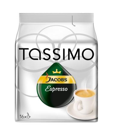 Tassimo Jacobs Espresso 16 T-Discs Espresso 16 Pods