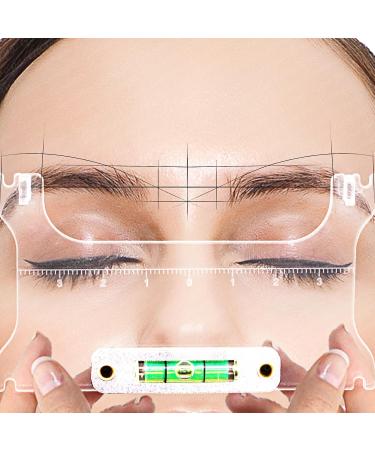 Professional Eyebrow Measuring Tool Kit | Microblading Ruler & Leveler for Precise Eyebrow Mapping | Brow Peak Ruler #4 - Buy Online on GoSupps.com