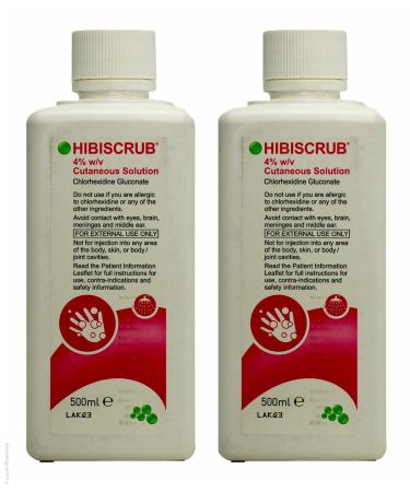Multibuy 2x Hibiscrub Cutaneous Solution - 500ml