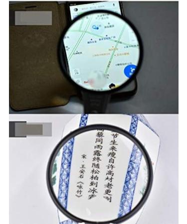 Reading Magnifying Glass Reading Newspaper Magnifying Glass Handheld Magnifiers HaoAMZ - Buy Online on GoSupps.com