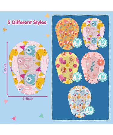 30pcs Cute Adhesive Eye Patches for Kids - Light Blocking & Breathable Bandages for Toddlers - Buy Online on GoSupps.com
