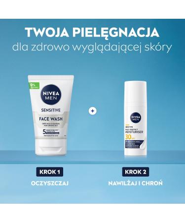 Beiersdorf AG NIVEA MEN Daily Protect Moisturizing Face Cream SPF 30 50ml - Buy Online on GoSupps.com