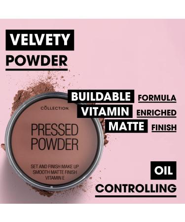 Collection Cosmetics Pressed Powder 15g - Velvety Matte Finish in Espresso - Buy Online on GoSupps.com