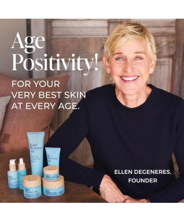 Kind Science by Ellen DeGeneres Face & Neck Duo - Anti-Aging Skin Care Set with Hydration Cream & Firming Neck Treatment | Reduce Wrinkles & Tighten Skin - Buy Online on GoSupps.com