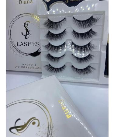 SiLashes Magnetic Eyelashes Kit | Russian Volume Lash Extension Look | Lash Kit with Black Magnetic Eyeliner & Lash Applicator | Cat Look | Natural Look | Magnetic Lash & Liner Set | - Buy Online on GoSupps.com