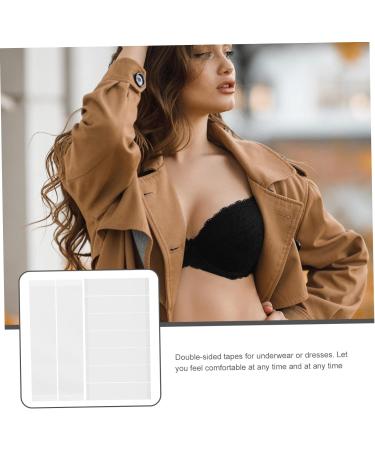 Garneck 240 Sheets Anti-Light Stickers Bra Tape Body Tape Shoulder Strap Tape Adhesive Dress Tape Double Sided Tape for Clothes Adhesive Fabric Tape Skirt White The Pet Miss Clothing Whitex4pcs 8.5x1.2cmx4pcs - Buy Online on GoSupps.com