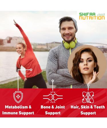 SHIFAA NUTRITION Halal Multivitamins for Adults | 90 Gummies | Non-GMO & Vegetarian | Essential Vitamins | Folic Acid, Zinc, C, A, D, E, B6, B12, Biotin - Buy Online on GoSupps.com