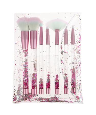 FRCOLOR Transparent Face Bulsh Brush Lip Contouring Brush Bronzer Brush Nose Brush Highlighting Make up Brush Cheekbones Brush Sculpting Makeup Brush Foundation Brush Acrylic