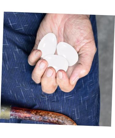 Dechous Jade Massage Ball | Stress Relief Egg Crystal Stone | Perfect for Home Decor & Muscle Training - Buy Online on GoSupps.com