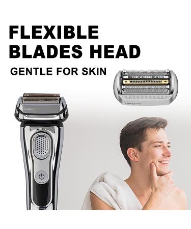 Buy Series 9 Pro 94M Electric Shaver Head - Compatible with Braun 9290cc 9291cc 9370cc & More - Premium Replacement Accessories - Buy Online on GoSupps.com