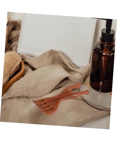 Beavorty Wooden Wide Tooth Comb - Antistatic Scalp Massager for Hair & Scalp Health | Perfect for Women - Buy Online on GoSupps.com