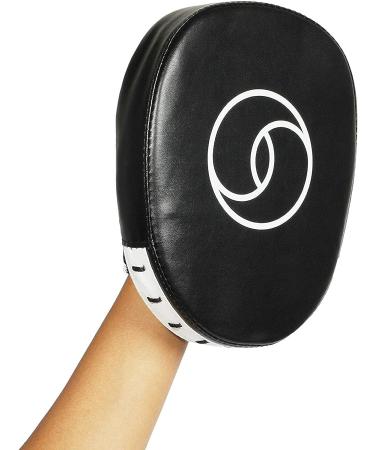 Black Boxing Mitts and Pads for Muay Thai MMA Gear Punching Targets (1 Pair) - Buy Online on GoSupps.com