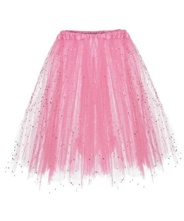Hehiy ladies tulle skirt cock mini skirt petticoat dance dress stretchy ballet rock tulle rock for party prom karneval costumes dancing carnival rock women tulle rock black red yellow ladies tulle skirt t t pink unit size