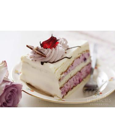 Wild Hibiscus Flowers in Syrup 250g - Exotic Edible Flowers for Cocktails and Desserts - Buy Online on GoSupps.com
