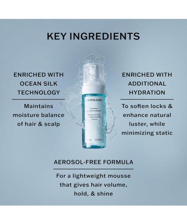 SachaJuan Ocean Mist Volume Hair Mousse 150 ml - International Shipping Available - Enhance Your Hair Volume - Buy Online on GoSupps.com