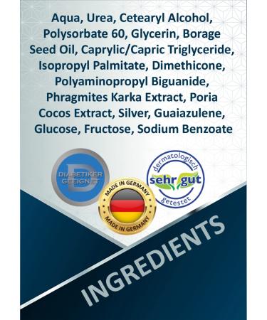 Blure Cream for Cornea & Athlete's Foot | 15% Urea Foot Care for Dry Cracked Skin | 100ml Airless Pump - Buy Online on GoSupps.com