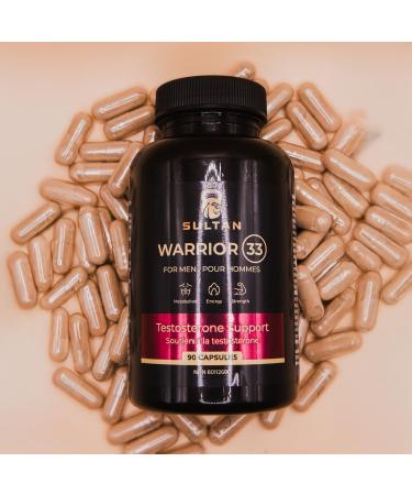 Sultan Mens Health Supplements - Natural Energy Strength & Stamina Formula (90 Capsules) - Buy Online on GoSupps.com