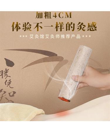 Moxibustion Sticks - 6 Large Rolls of Mulberry Mugwort for Acupuncture | Chinese Moxibustion 200x40mm - Buy Online on GoSupps.com
