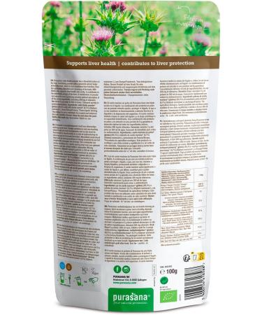 Melkthistle I Mariadistel I Purasana I Biologisch I 100 g - Buy Online on GoSupps.com