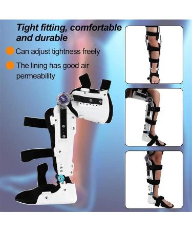 Adjustable Hip Joint Fixation Bracket & Hinged Knee Foot Support Brace | Post Knee Support Orthosis & Full Leg Stabilizer | Premium Orthotics for Lower Limb Care - Buy Online on GoSupps.com