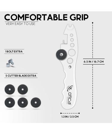 Otica Ampoule Cutter for Doctors & Nurses | Glass Bottle Breakers for Hospitals & Clinics | White Opulent Garden - Buy Online on GoSupps.com