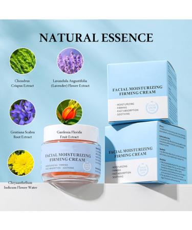 Moisturizing Firming Face Cream- Moisturiser Face Women - Anti aging Face Cream for Women - Deeply Nourishes Skin - Skin Lightening Cream - Light Texture and Easy Absorption - Buy Online on GoSupps.com