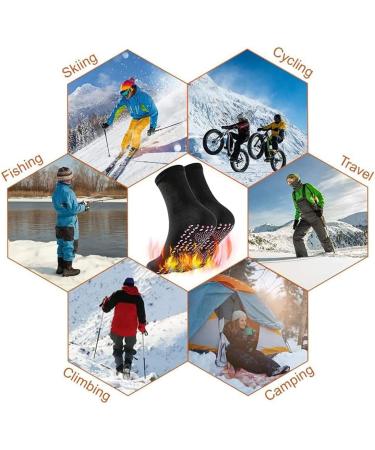 Buy Dsliha Self-Warming Magnetic Field Therapy Socks - Unisex Tourmaline Winter Massage Socks for Hiking Skiing & Camping | International Shipping Available - Buy Online on GoSupps.com