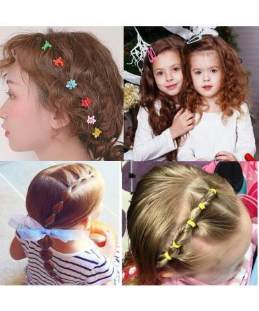 Arlando Girls Hair Accessories Set 780 PCS Baby Hair Ties Clips & Rubber Bands | International Shipping - Buy Online on GoSupps.com