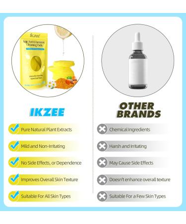 60PCS Turmeric Cleansing Pads with Vitamin B5 & C | Exfoliating Foaming Pads for Glowing Skin | Turmeric Lemon Chamomile Face Treatment - Buy Online on GoSupps.com