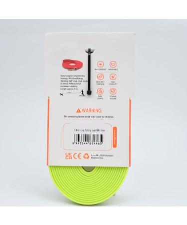 Laroo 5m Reflective PVC Drag Line Leash for Dogs - Waterproof Training Line for Small & Large Dogs - Ideal for Night Walks - Buy Online on GoSupps.com