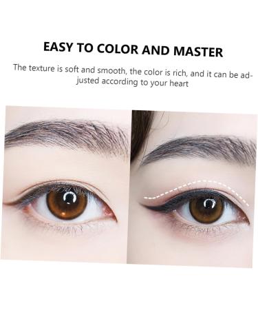 PLAFOPE 6 Pcs Eye Shadow Cream Black Eyebrow Hair for Highlighting Eye Liner Black Matte Eyeliner - Buy Online on GoSupps.com