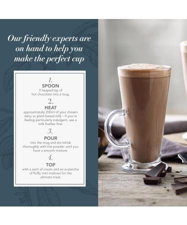 Whittard of Chelsea | Three Gift Hot Chocolate Tower Stacking Tin | Gift Set For Men & Women | Luxury White & Salted Caramel Flavoured Hot Chocolates | 3 x 100g Tins - Buy Online on GoSupps.com