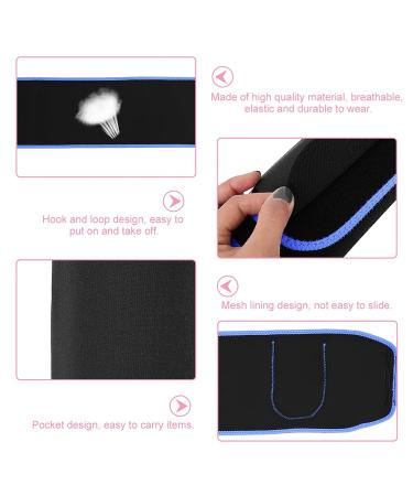 HERCHR Lumbar Support Belt for Back Pain Relief | Adjustable Back Brace for Work & Home | Unisex Comfort (Blue-M - Buy Online on GoSupps.com