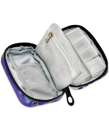 Shop Naanle Halloween My Pill Box | 7 Day Travel Organizer & Compact Vitamin Holder - Buy Online on GoSupps.com