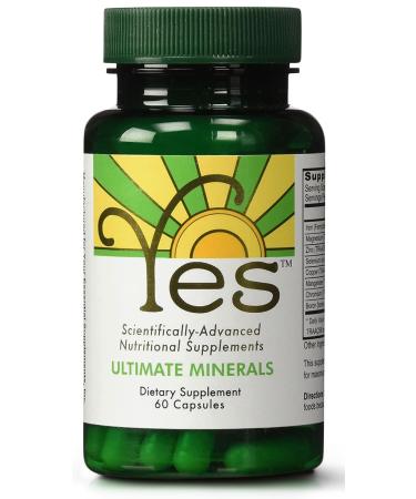 Ultimate Mineral Supplement Chelated Magnesium, Zinc, Iron, Selenium, Chromium & Boron (TRAACS ) High-Absorption Multimineral for Energy & Immune Support 60 Vegan Capsules