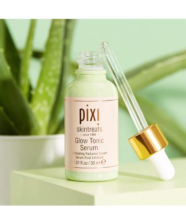 Pixi Beauty Skintreats Glow Tonic Serum 1 fl oz - Brightening & Hydrating Skincare - Buy Online on GoSupps.com
