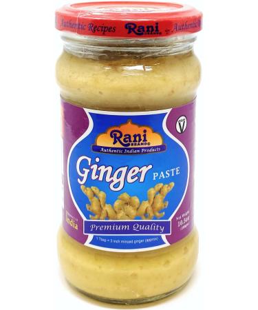 Rani Ginger Cooking Paste 10.5oz (300g) Glass Jar Vegan | Gluten Free | Non-GMO | No Colors | Indian Origin Ginger 300 g (Pack of 1)