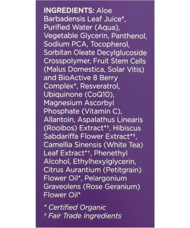 Andalou Naturals Toning Refresh Blossom Leaf - Revitalize & Balance Skin | International Shipping Available - Buy Online on GoSupps.com