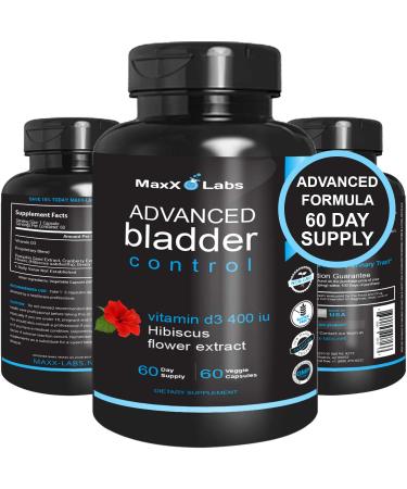 Advanced Bladder Control and UTI - Potent Blend of Cranberry and Pumpkin Seed Extract & Vitamin D3, Overactive Bladder Control Pills for Women, Supports Urinary Tract for a Better Bladder, 60 Capsules - Buy Online on GoSupps.com