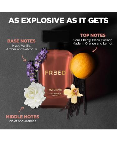 Bloom Beauty Freed Musk Bomb EDP Perfume for Women 80ml|Vanila Amber Violet Jasmin and Patchouli | Intense&Long Lasting Musky Eau De Parfum|Best Gift for Women Perfume for Women - Buy Online on GoSupps.com