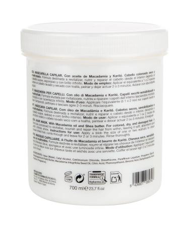 Thader Th Pharma Macadamia & Shea Butter Hair Mask 700ml - Nourishing & Hydrating | International Shipping Available - Buy Online on GoSupps.com