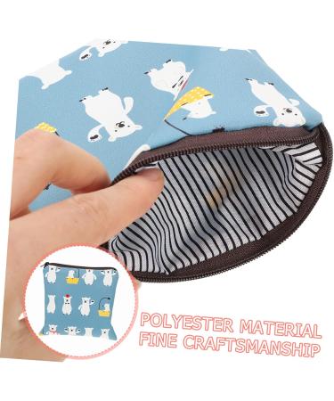 Kalafina 3-St Storage Bag for Women's Bandages & Periods - Small Pay Pad Holder for Girls | Durable Polyester Pocket - Buy Online on GoSupps.com