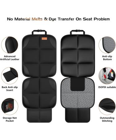 Smart eLf Car Seat Protectors for Kids - Front/Back Seat Cover Set with Storage - Protects Upholstery from Stains & Damage - Buy Online on GoSupps.com