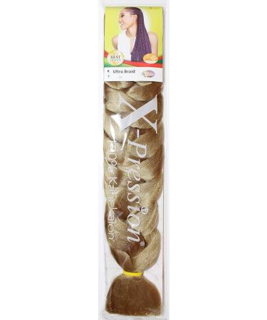 XPRESSION (X-pression) Premium Ultra Braid 82" Hair Extension 24 Light Honey Blonde - Buy Online on GoSupps.com