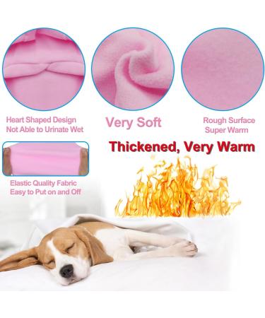 Shop Hualisiji Fleece Dog Sweater - Warm Lightweight Sweatshirt for Large Dogs in Soft Pink - Easy to Wear & Comfortable - Buy Online on GoSupps.com